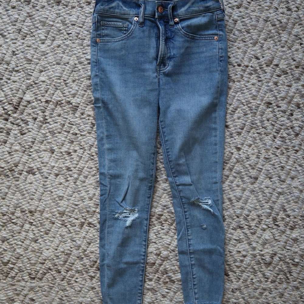 Express Cropped Skinny Jeans